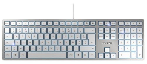 Cherry Clavier filaire KC 6000 USB Blanc/Arge