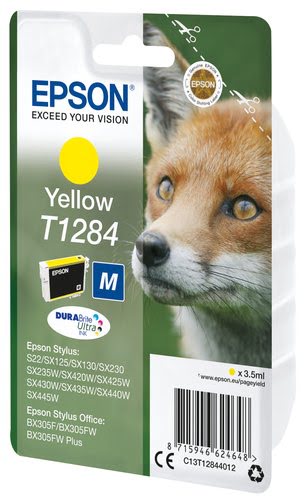 Epson - Jaune - C13T12844012 - Achat / Vente Consommable imprimante sur grosbill.com - 1