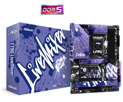 image produit ASRock Z790 LiveMixer Grosbill