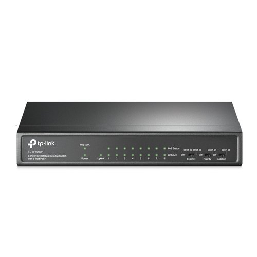 TP-Link 9-Port Desktop Switch 8-Port PoE+