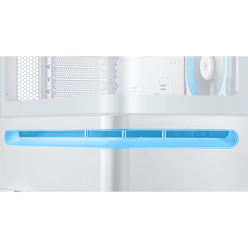 Asus Prime AP202 TG ARGB Blanc Blanc - Boîtier PC Asus - 7