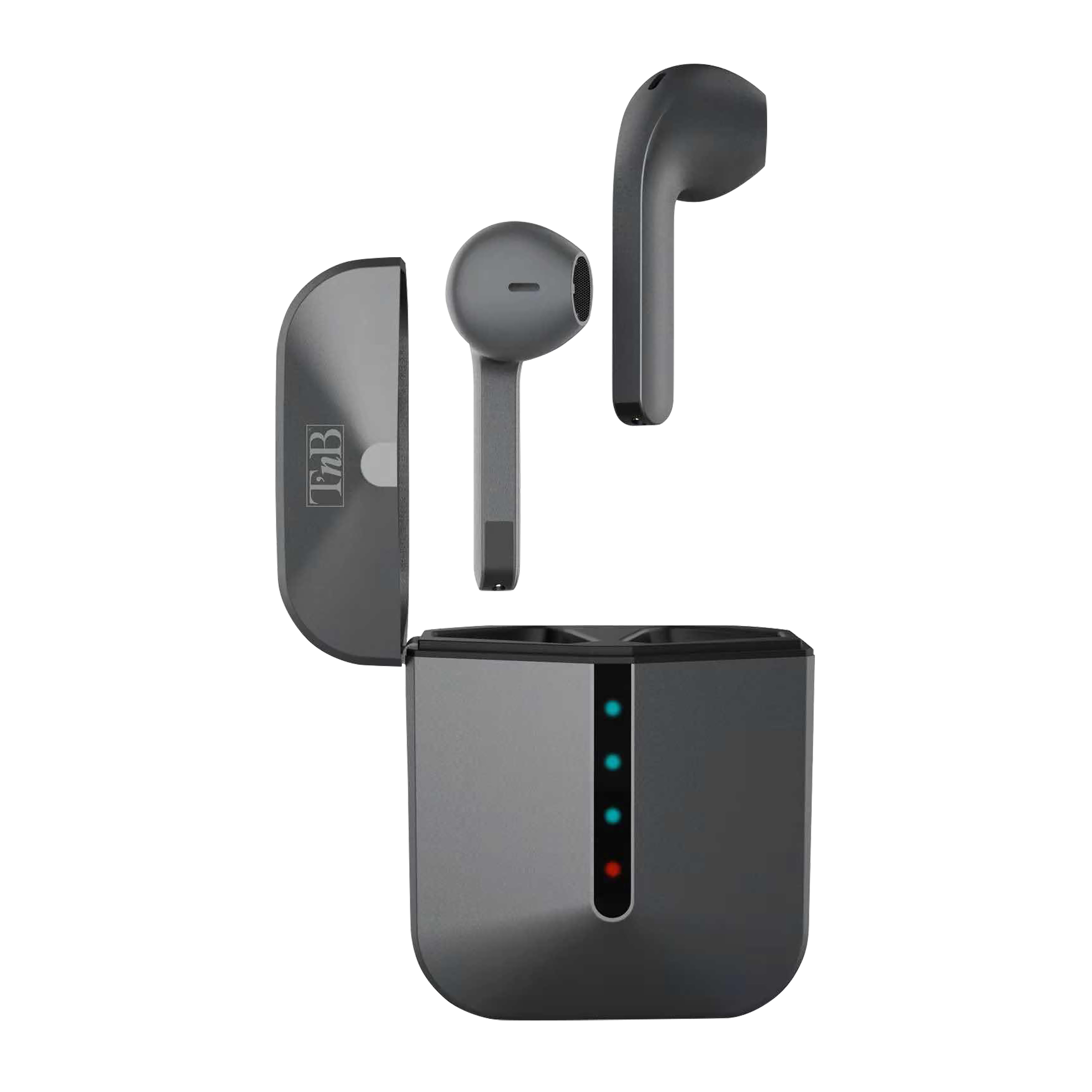 T'nB Ecouteurs TWS ZIP Silver (Bluetooth) Stereo - Micro-casque - 0