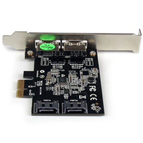 2Port PCIe SATA III eSATA Controller - Achat / Vente sur grosbill.com - 2