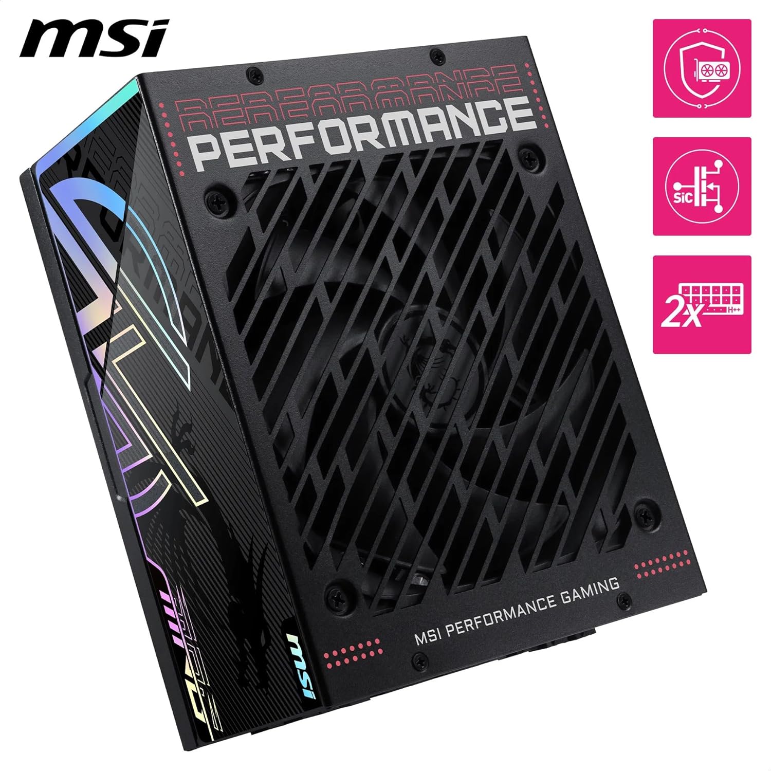 MSI 80 Plus Titanium (1600W) - Alimentation MSI - grosbill.com - 1