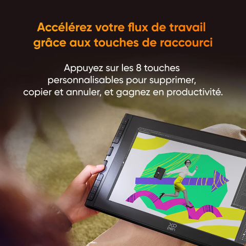 XPPEN Artist 12 3rd/5080LPI/11.9"/Noir - Tablette graphique XPPEN - 2