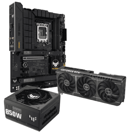 PRIME 5070 12G OC + 850W 3.1 Gold + B760 WIFI D4 - grosbill.com - 0