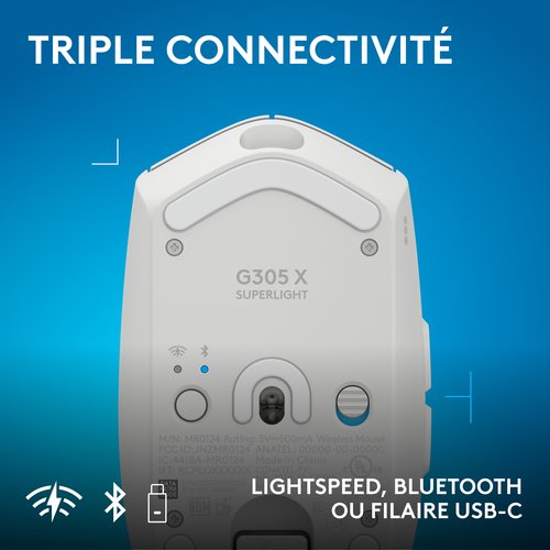 G305 X SUPERLIGHT - Achat / Vente sur grosbill.com - 4