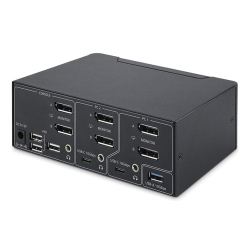 SWITCH KVM DISPLAYPORT 2 PORTS - Achat / Vente sur grosbill.com - 1