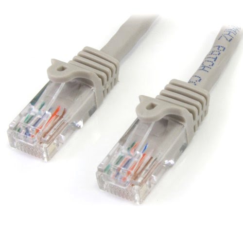 1m Gray Snagless UTP Cat5e Patch Cable - Achat / Vente sur grosbill.com - 0