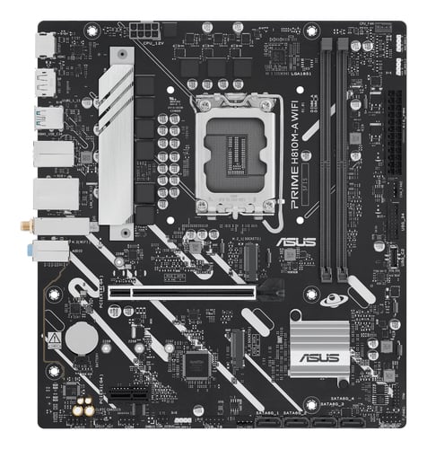 Asus PRIME H810M-A WIFI Micro-ATX  - Carte mère Asus - grosbill.com - 1