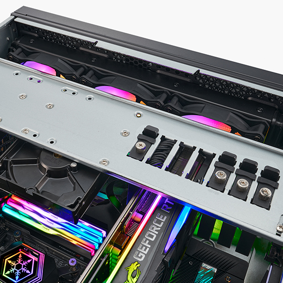 Silverstone Rack 4U - SST-RM44 (SST-RM44) - Achat / Vente Réseau divers sur grosbill.com - 11