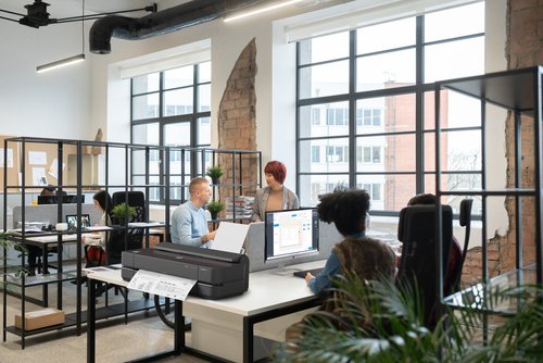 HP DesignJet T870 24-in Printer - Achat / Vente sur grosbill.com - 1