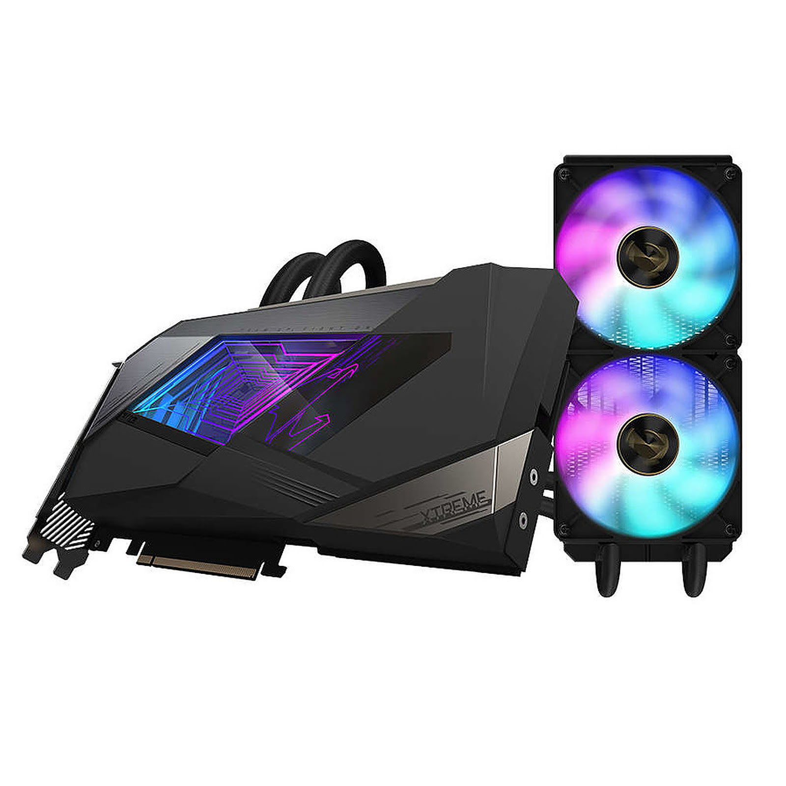 Gigabyte AORUS RTX 3090 XTREME WATERFORCE LHR - Carte graphique - 4