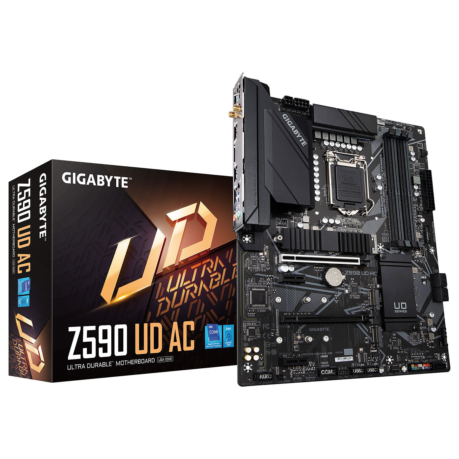 CM Z590 UD AC+SSD 500G Gen4+Alim 750+RTX 3080 LHR - grosbill.com - 2