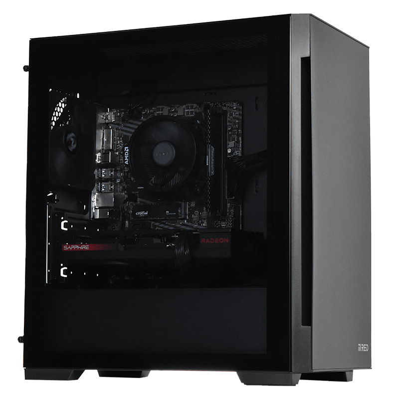 Bons plans PC  BlackBill One - R5-5500/RX7600/16Go/500Go Grosbill