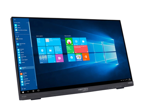 HANNSPREE HT225HPB P-CAP Touch Display 21.5 178/178 16:9 1920 x 1080 10-Point Touch DP/HDMI/VGA Spea - Achat / Vente sur grosbill.com - 2