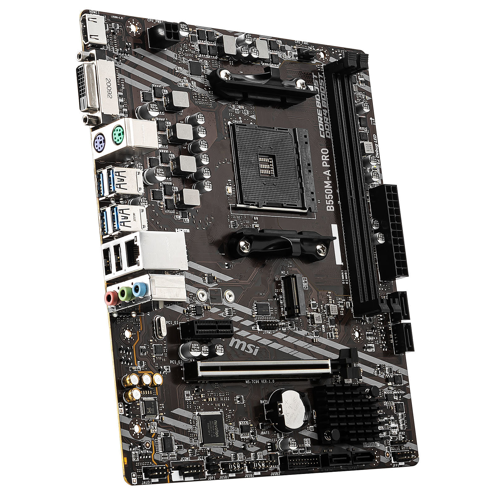 MSI B550M-A PRO Micro-ATX  - Carte mère MSI - grosbill.com - 2