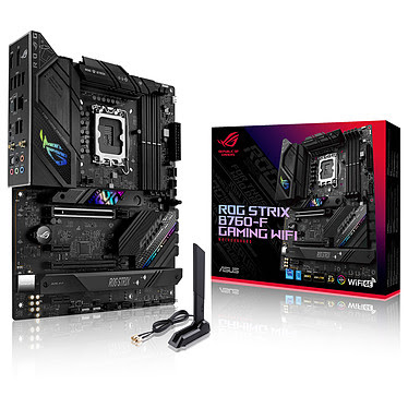 image produit Asus ROG STRIX B760-F GAMING WIFI - LGA1700/DDR5/ATX Grosbill