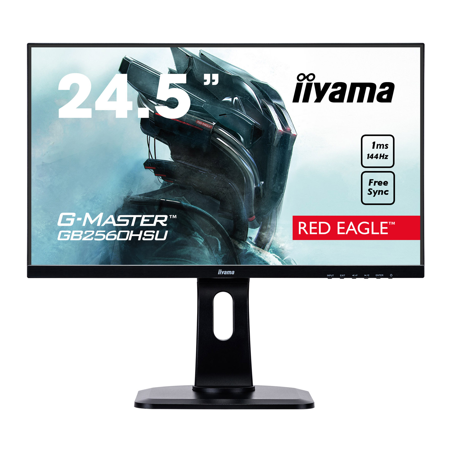 Iiyama 25 pouces  GB2560HSU-B1-- - Ecran PC Iiyama - grosbill.com - 2