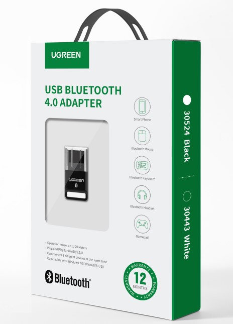 Adaptateur USB-A/Bluetooth/Noir - Connectique PC - grosbill.com - 1