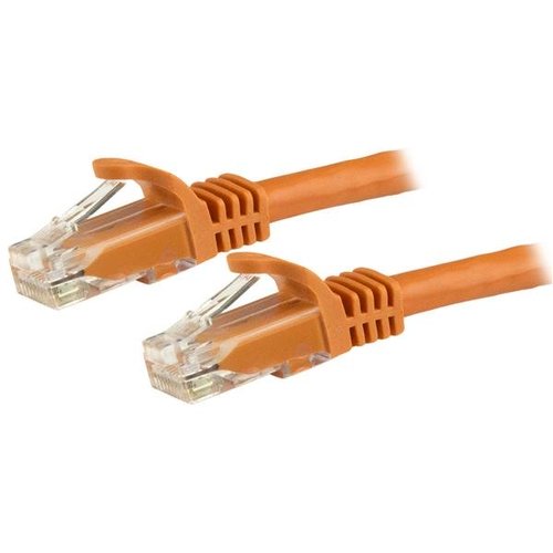 StarTech Cable ? Orange CAT6 Patch Cord 7.5 m