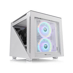 Thermaltake Divider 200 TG Snow White - mT/Sans Alim/mATX