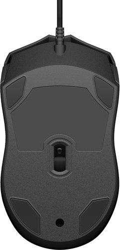 HP 105 BLACK WIRED MOUSE - Achat / Vente sur grosbill.com - 2
