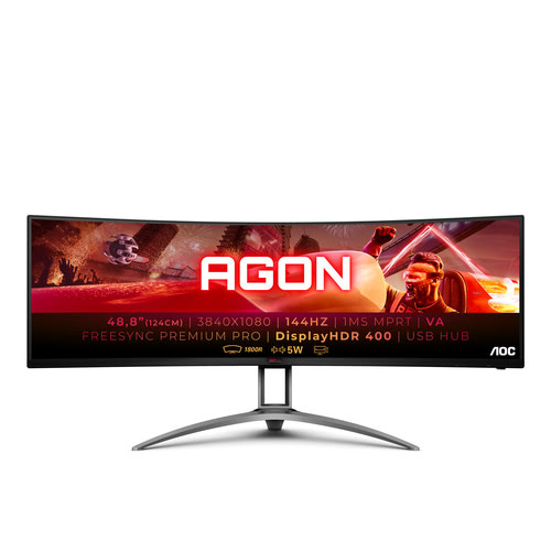 AOC 48"  AG493QCX - Ecran PC AOC - grosbill.com - 0