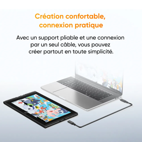 XPPEN Artist 12 3rd/5080LPI/11.9"/Noir - Tablette graphique XPPEN - 7