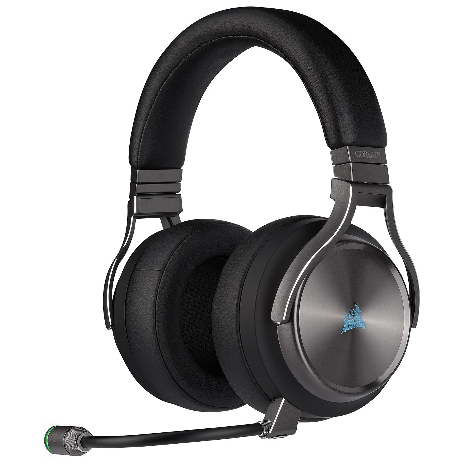 Corsair Virtuoso RGB Wireless SE Gris Acier 7.1 Surround - Micro-casque - 0