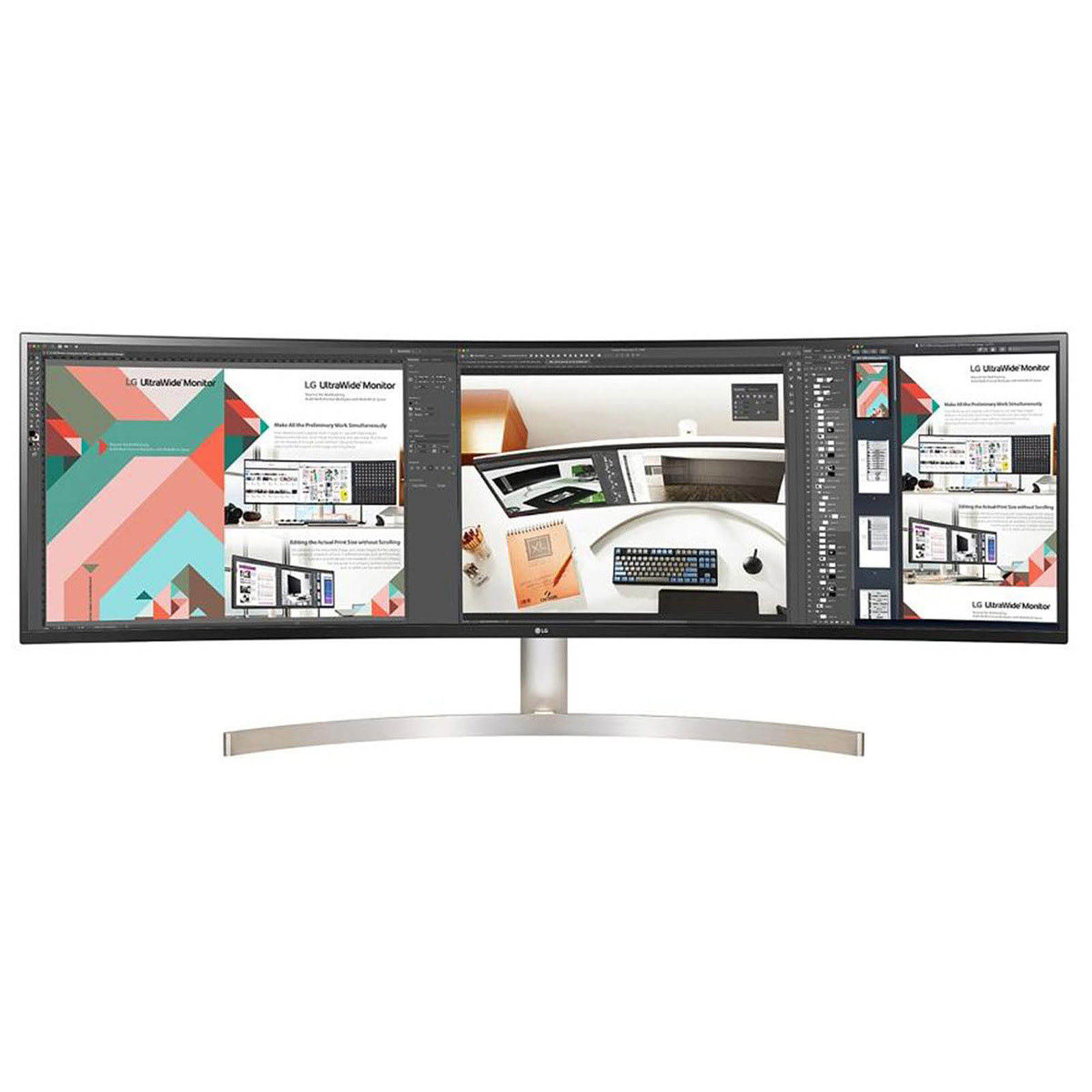 LG 49 pouces  49WL95C-W - Ecran PC LG - grosbill.com - 0