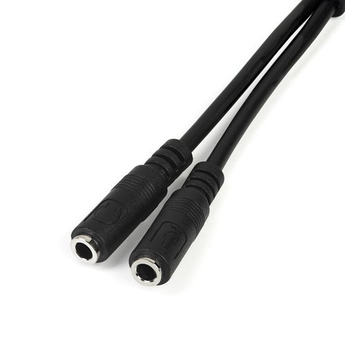 Headset adapter with headphone/mic plugs - Achat / Vente sur grosbill.com - 0