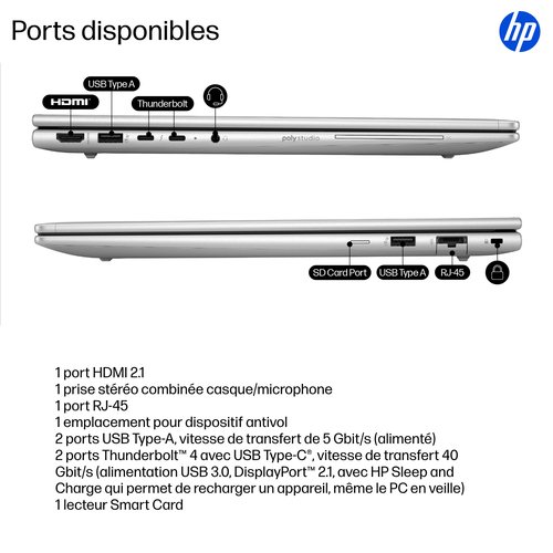ELITEBOOK 6 G1 U5-225U - Achat / Vente sur grosbill.com - 4