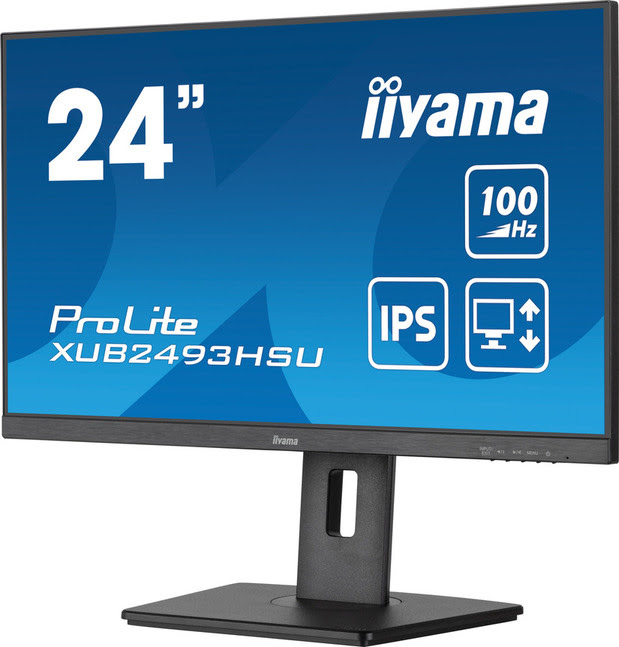 Iiyama 24 pouces  XUB2493HSU-B6 - Ecran PC Iiyama - grosbill.com - 2