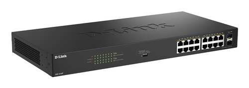 D-LINK SWITCH POE 16XGE + 2XSFP - Achat / Vente sur grosbill.com - 1