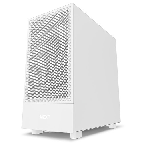 NZXT H5 Flow Blanc Blanc - Boîtier PC NZXT - grosbill.com - 2