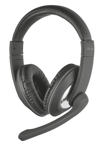 Trust Reno Stereo Noir - Micro-casque - grosbill.com - 0