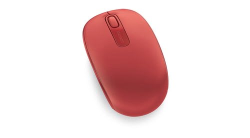 Microsoft Wless Mbl Mouse 1850 Flame Red V2