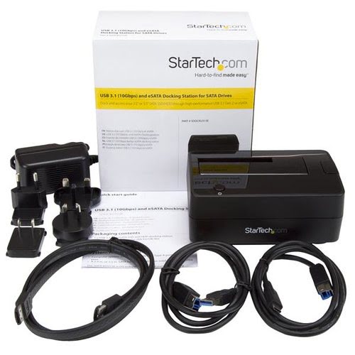 USB 3.1 10Gbps/eSATA Single-bay Dock - Achat / Vente sur grosbill.com - 6