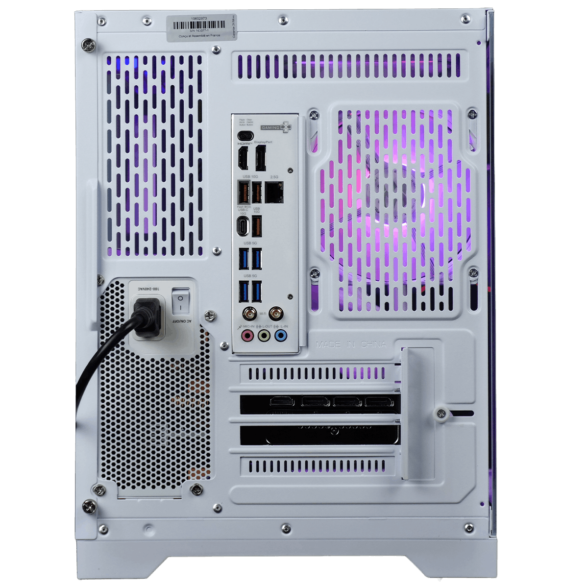 Grosbill YETI V3 - R7-9800X3D/5070/32Go/2To - CYB-GB (PCG-10602973) - Achat / Vente PC Fixe sur grosbill.com - 5