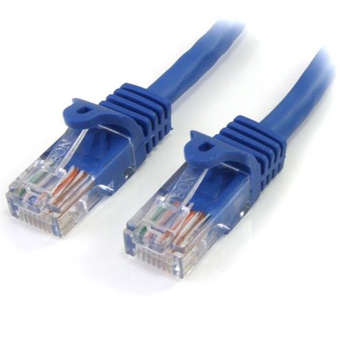 1m Blue Snagless UTP Cat5e Patch Cable - Achat / Vente sur grosbill.com - 0