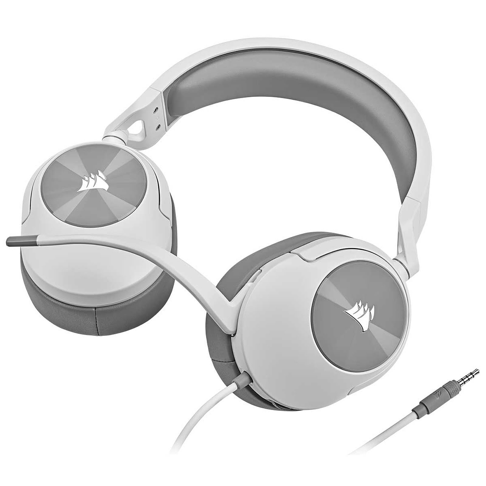 Corsair HS55 7.1 Surround Blanc - Micro-casque - grosbill.com - 1