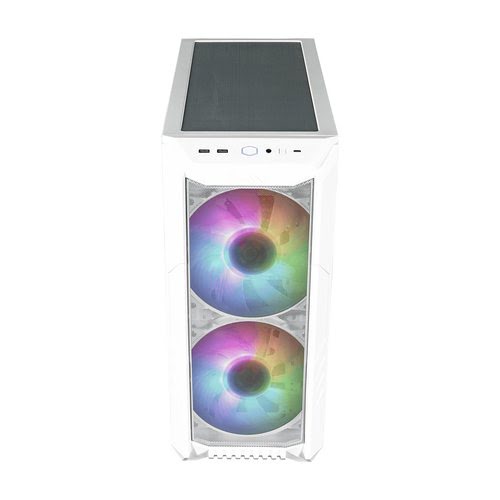 Cooler Master HAF 500, Midi-Tower, ARGB, Tempered Glass - weiÃŸ - Achat / Vente sur grosbill.com - 4