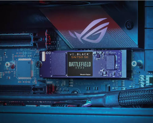 WD 1To BLACK SN750SE NVMe M.2 Battlefield 2042  M.2 - Disque SSD - 3