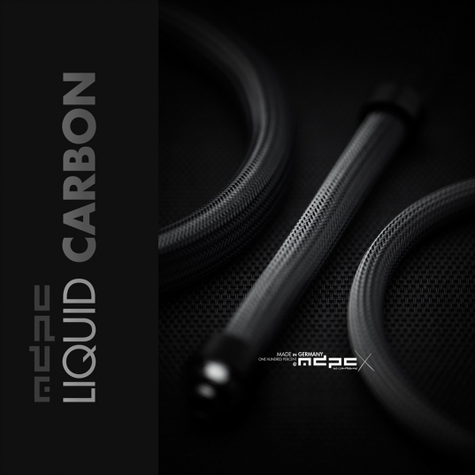 MDPC-X Liquid-Carbon Cable Sleeve BIG (SL-B-TXBK) - Achat / Vente Modding sur grosbill.com - 0
