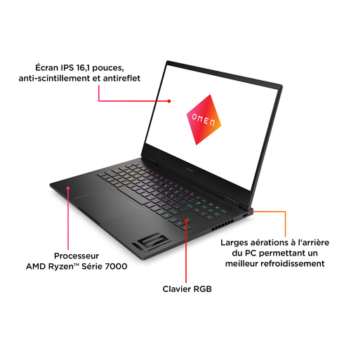 HP 81K09EA#ABF - PC portable HP - grosbill.com - 4