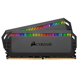 Corsair CMT32GX4M2C3200C16 RGB (2x16Go DDR4 3200 PC25600)