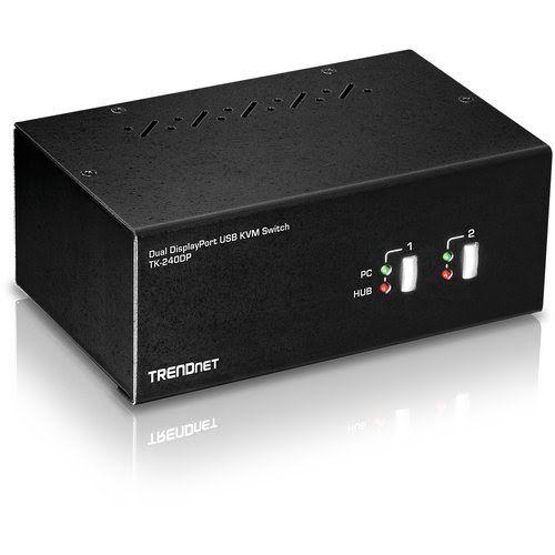 TrendNet 2-PORT DISPLAY PORT KVM SWITCH