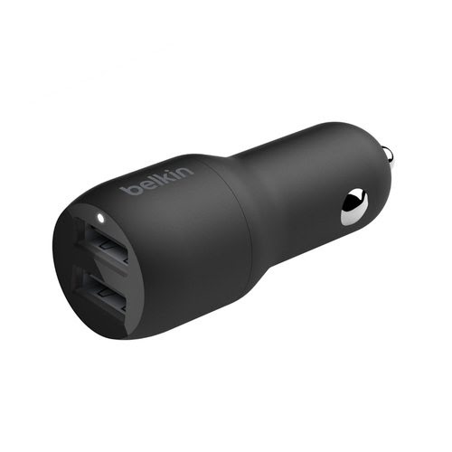 Dual USB-A Car Charger w/1M PVC A-LTG - Achat / Vente sur grosbill.com - 4