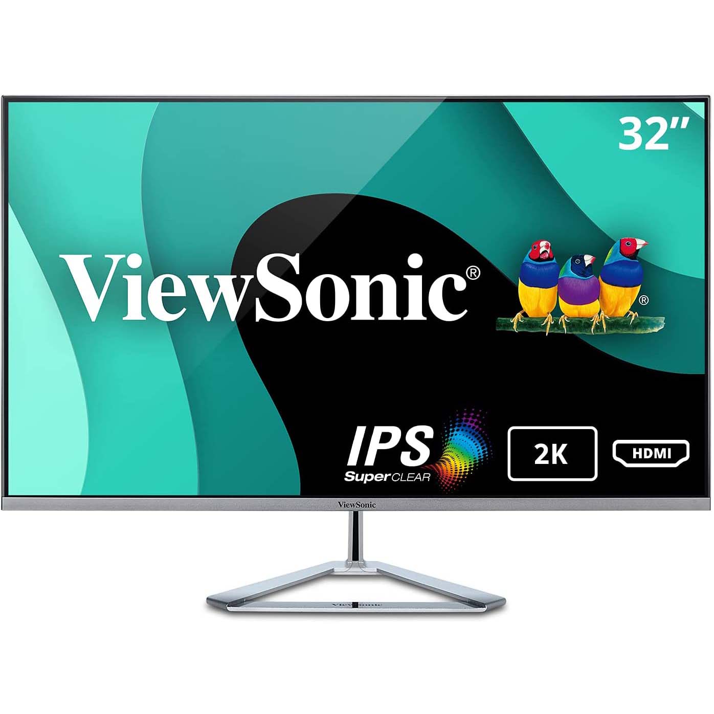 ViewSonic 32"  VX3276-2K-MHD - Ecran PC ViewSonic - grosbill.com - 0